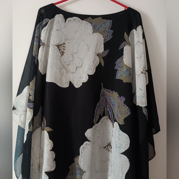 NWT IC By CONNIE K Chiffon Pullover Tunic XL - Picture 2 of 5